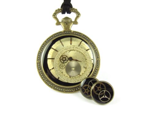 Set Bijuterii Steampunk Handmade S000026