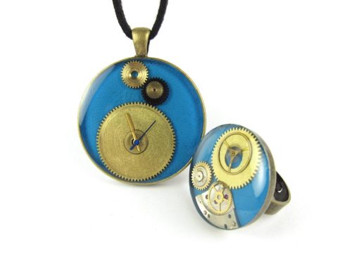 Set Bijuterii Steampunk Handmade S000029