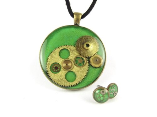 Set Bijuterii Steampunk Handmade S000031