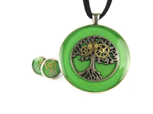 Set Bijuterii Steampunk Handmade S000033