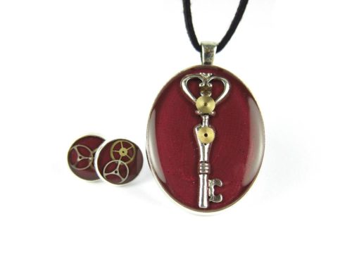 Set Bijuterii Steampunk Handmade S000035