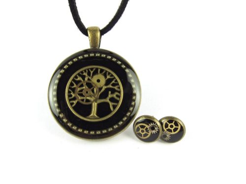 Set Bijuterii Steampunk Handmade S000040