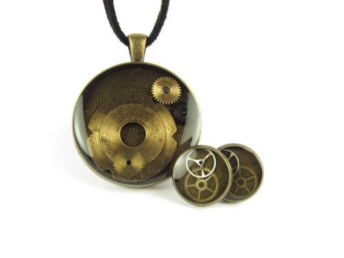 Set Bijuterii Steampunk Handmade S000043