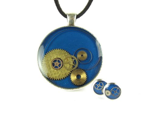 Set Bijuterii Steampunk Handmade S000045