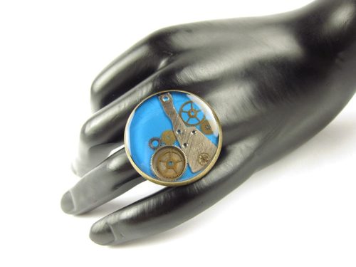 Inel Steampunk Handmade I000628