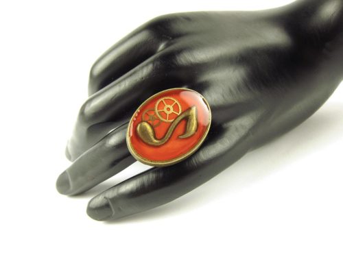 Inel Steampunk Handmade I000640
