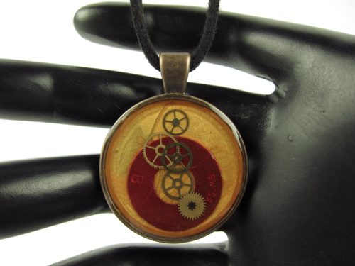 Pandantiv Steampunk Handmade P001139