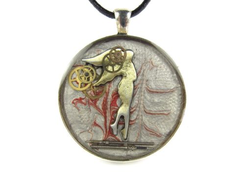 Pandantiv Steampunk Handmade P001443