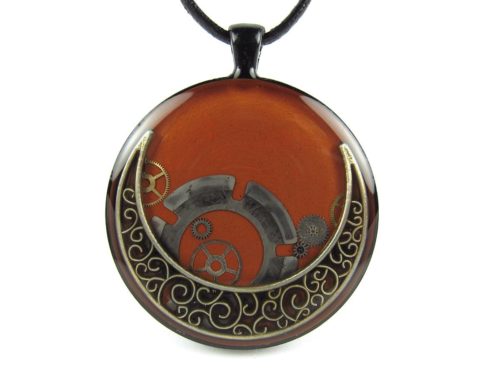 Pandantiv Steampunk Handmade P001448