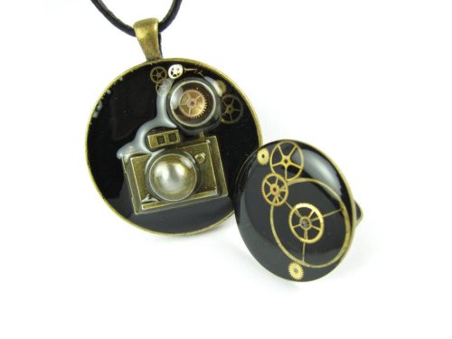 Set Bijuterii Steampunk Handmade S000100
