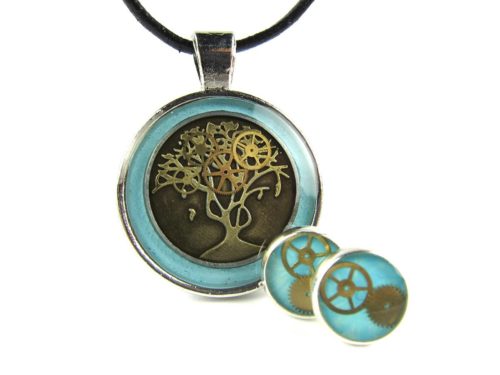 Set Bijuterii Steampunk Handmade S000103