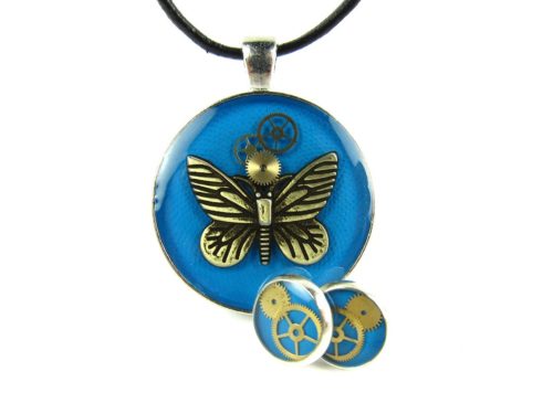 Set Bijuterii Steampunk Handmade S000106