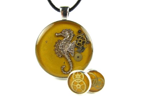 Set Bijuterii Steampunk Handmade S000107
