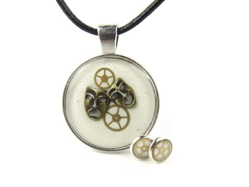 Set Bijuterii Steampunk Handmade S000118