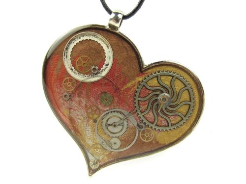 Pandantiv Steampunk Handmade P001554