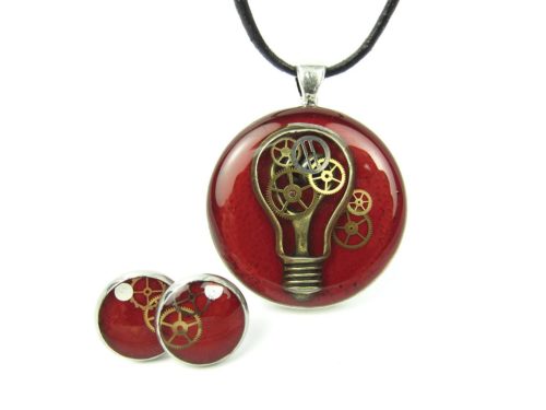 Set Bijuterii Steampunk Handmade S000162