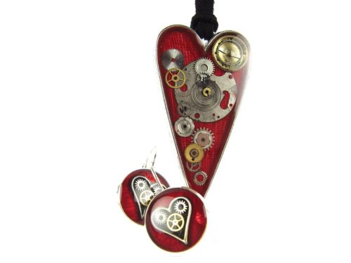 Set Bijuterii Steampunk Handmade S000048