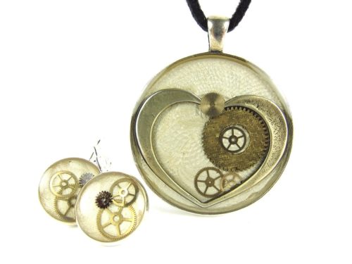 Set Bijuterii Steampunk Handmade S000055