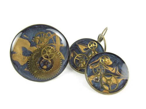 Set Bijuterii Steampunk Handmade S000061