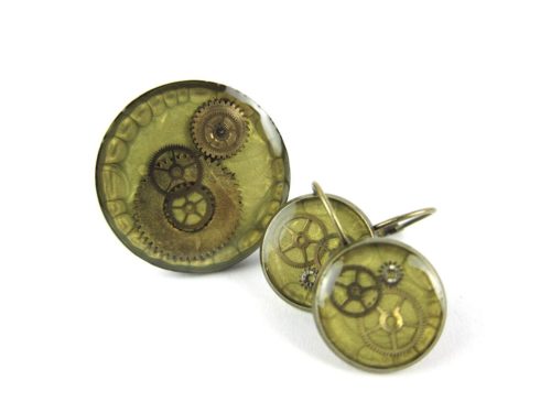 Set Bijuterii Steampunk Handmade S000064