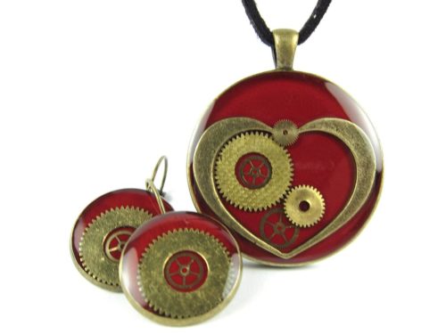 Set Bijuterii Steampunk Handmade S000067
