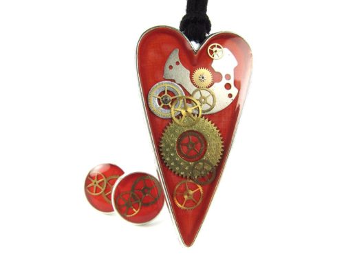 Set Bijuterii Steampunk Handmade S000069