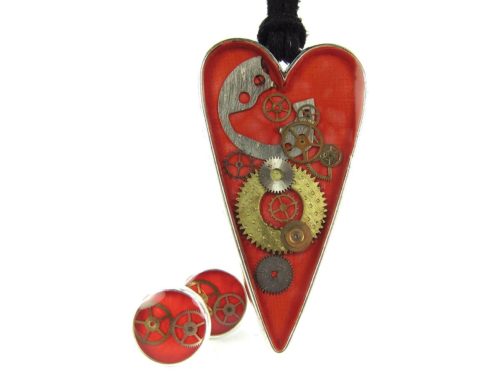 Set Bijuterii Steampunk Handmade S000072