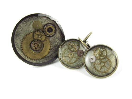 Set Bijuterii Steampunk Handmade S000073