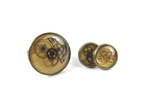 Set Bijuterii Steampunk Handmade S000092