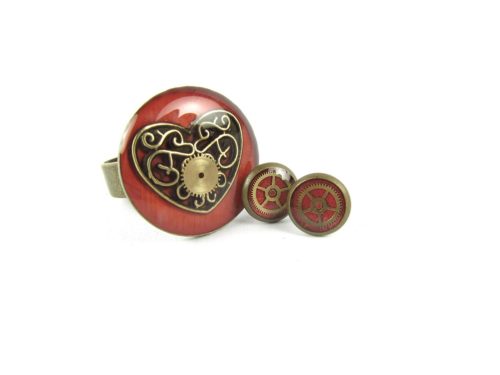 Set Bijuterii Steampunk Handmade S000094