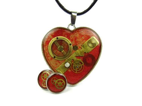 Set Bijuterii Steampunk Handmade S000392